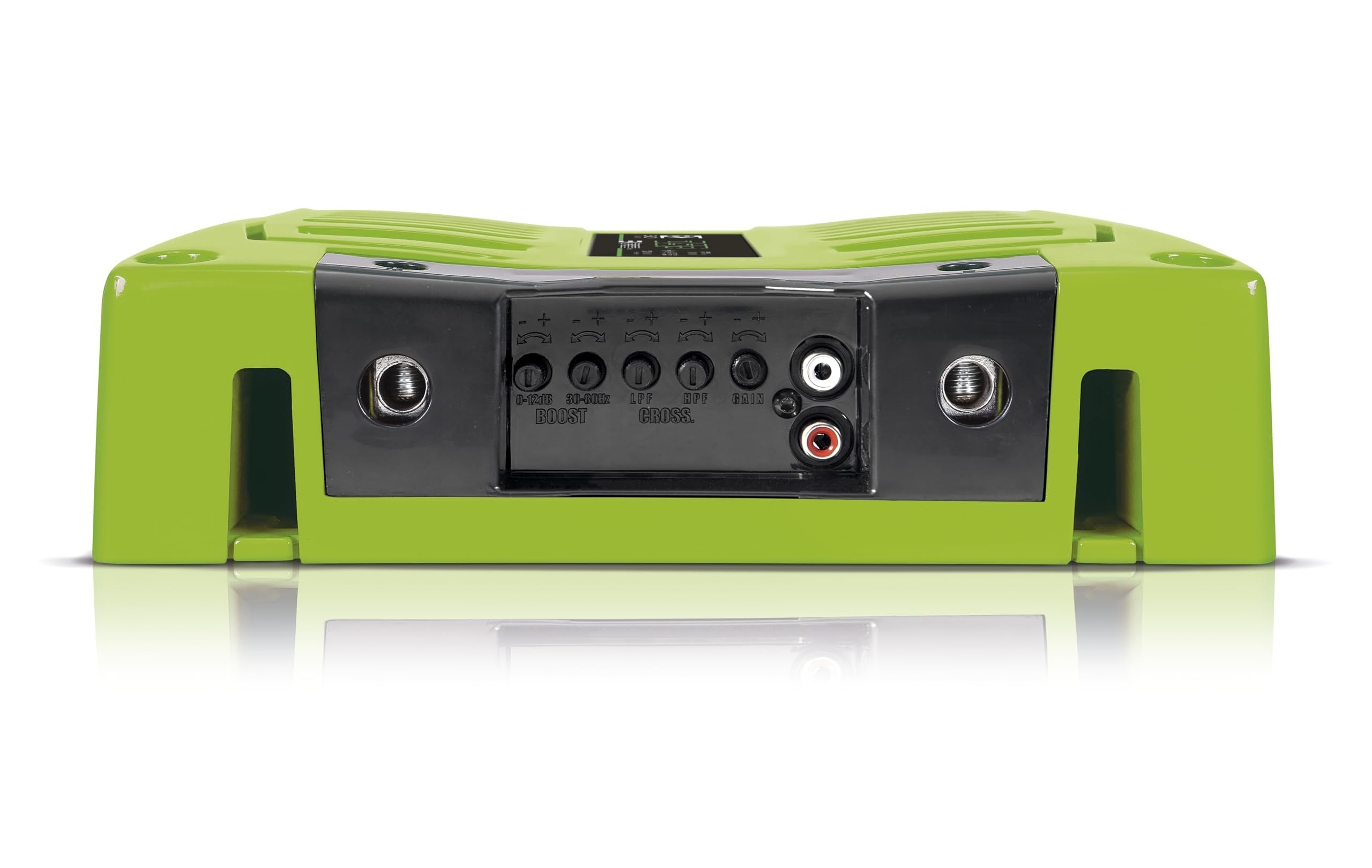 BANDA Audioparts DSP3K1GREENBASS Band Amplifier Module 3k1 3000wrms 1-Ohm 1 Channel Car Audio Amp DSP BASS Model with 3 Limiter Integrated Level Positions - DSP3K1GREEN