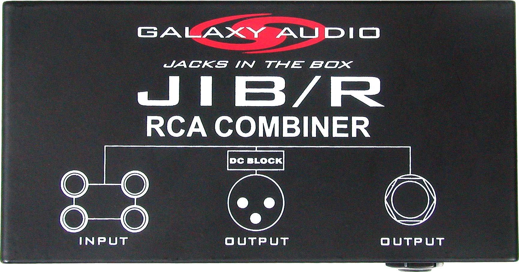 Galaxy Audio JIB/R RCA Combiner (JIBR)