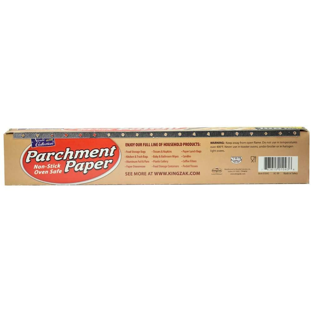 Premium White Parchment Paper - 12" x 100" (1 Pc) | Elegant, Durable, & Versatile Single Sheet - Ideal for Baking, Crafting, and More