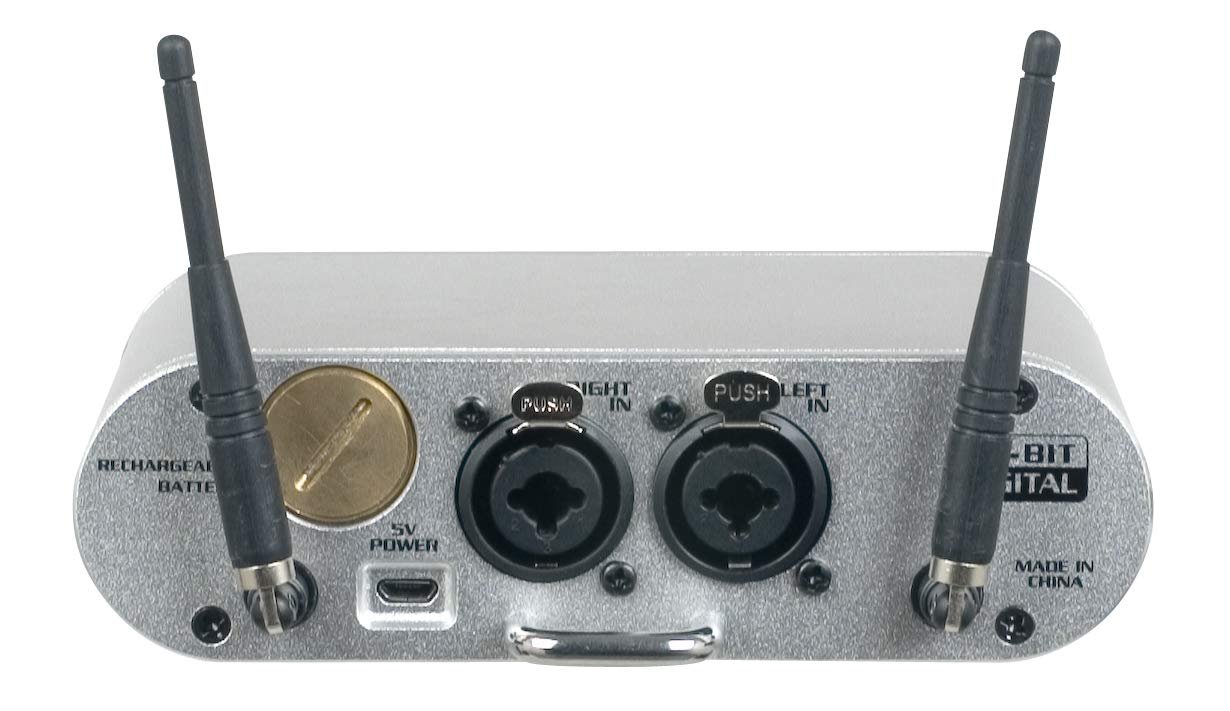 VocoPro Professional Wireless Audio System Free Your Active Speaker from Wires, XLR, Silver, DigiNet-Stereo