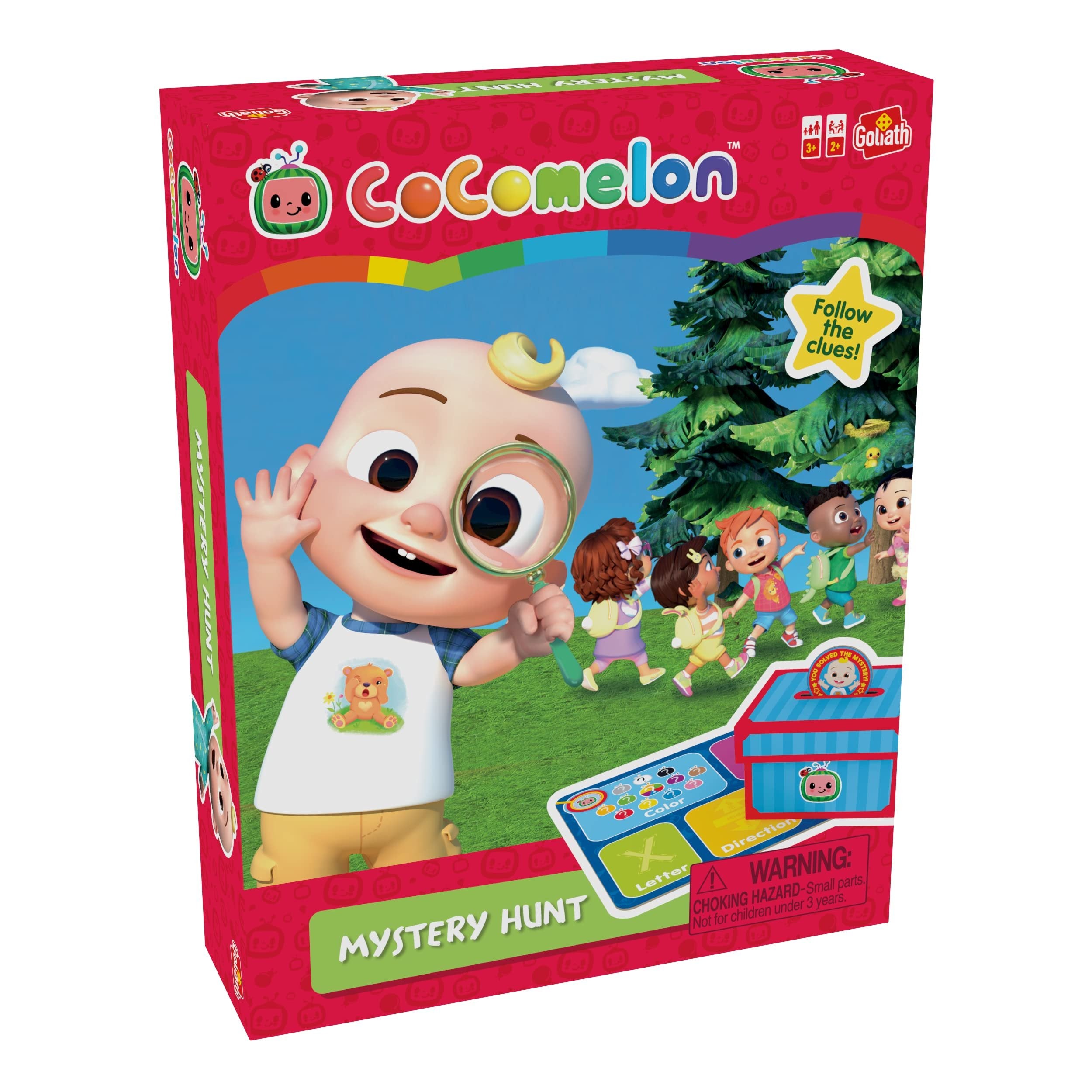 Goliath CoComelon Mystery Hunt Game - Follow The Clues and Guess The Object - Ages 3 and Up, 2 or More Players