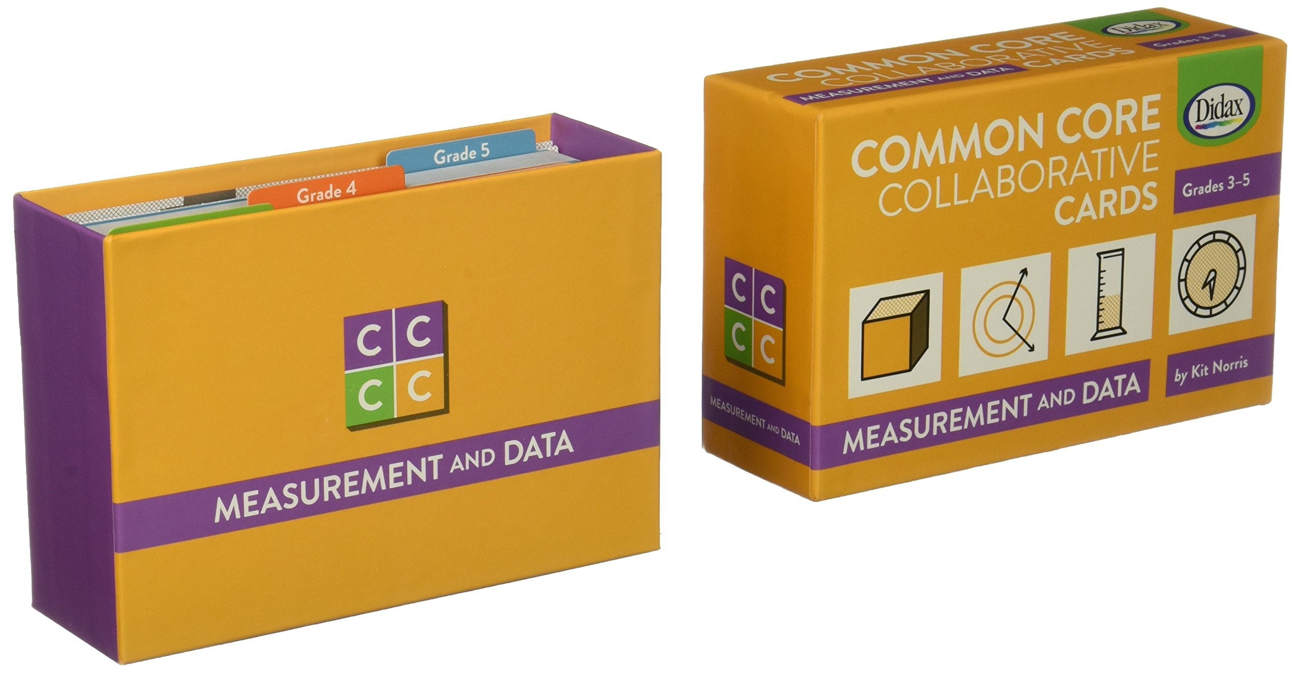 Didax Educational Resources Common Core Collaborative Cards-Measurement and Data