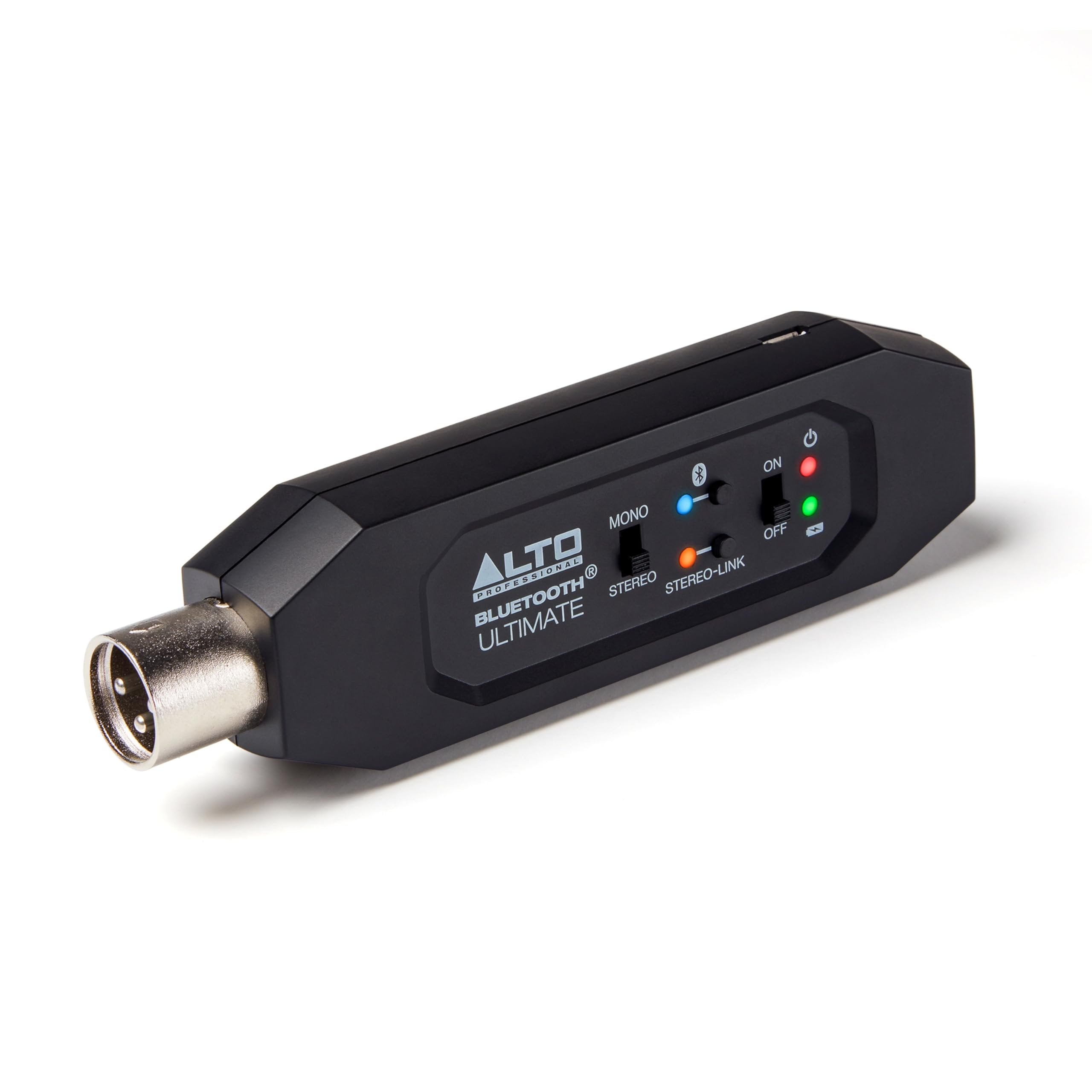 ALTO Bluetooth Ultimate XLR Equipped Rechargeable Stereo Bluetooth Receiver for Mixing Desk/Audio Mixer Setups and Active PA Systems