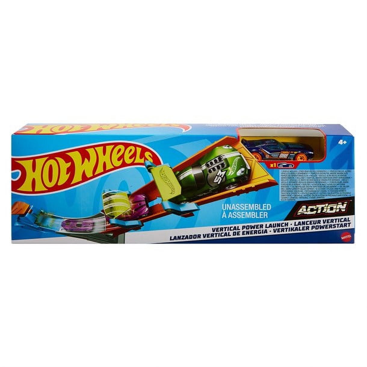Hot Wheels Action Track Vertical Power Launch with Car