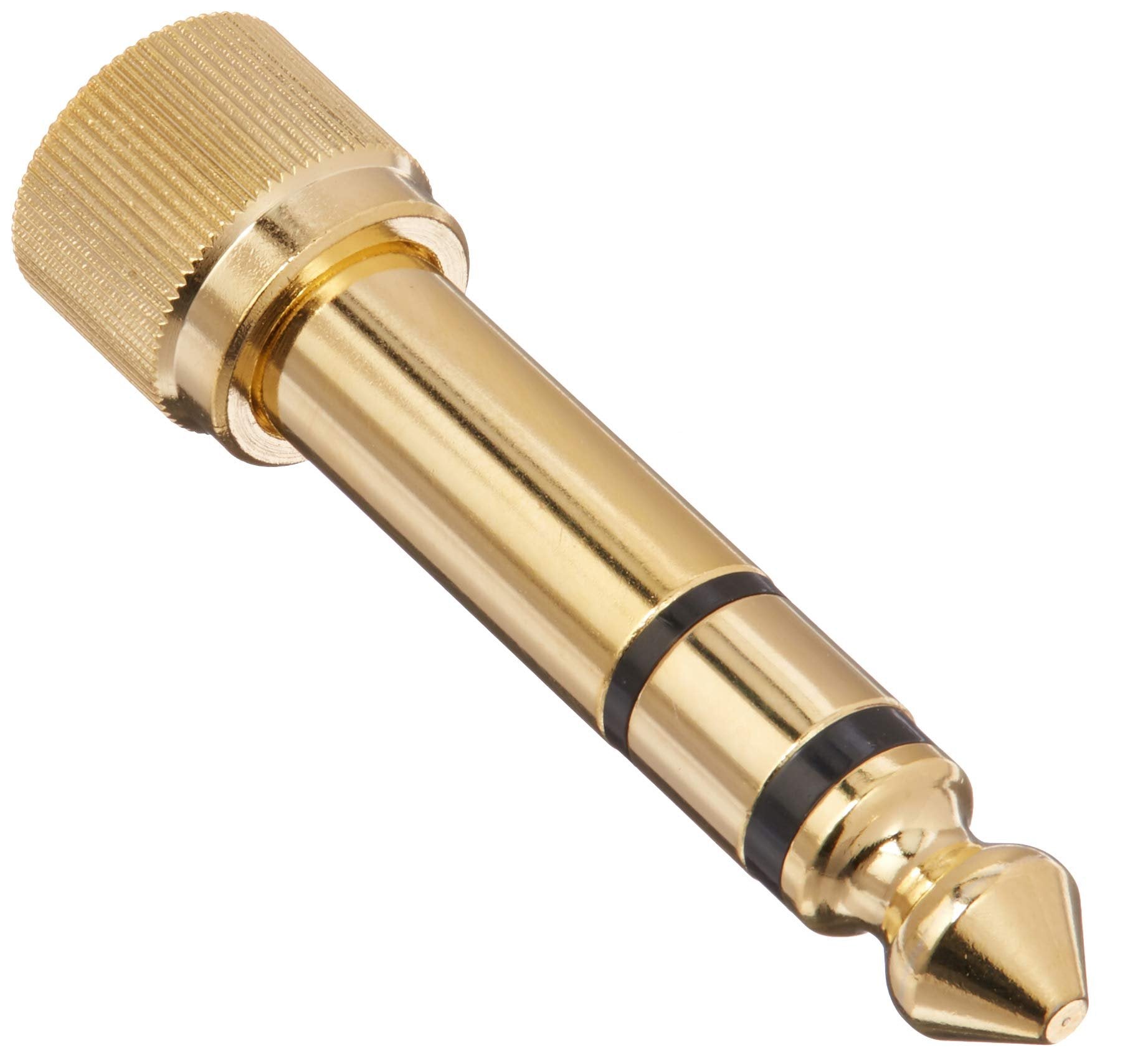 PIG HOG PAST35THRD 3.5Mm(F)-1/4" (M) Stereo Adapter, Threaded