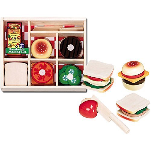 Melissa & Doug Sandwich-Making Set, Multicolor