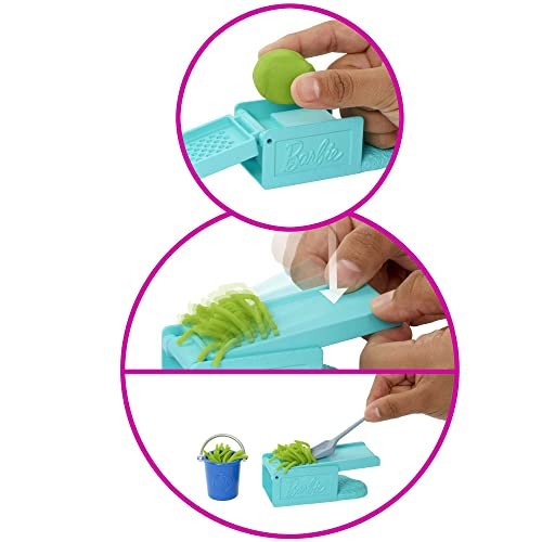 Barbie Careers Playset, Hatch & Gather Egg Farm with Brunette Farmer Fashion Doll, Hatching Molds & Dough, Chicken Coop, 10 Animals & Accessories