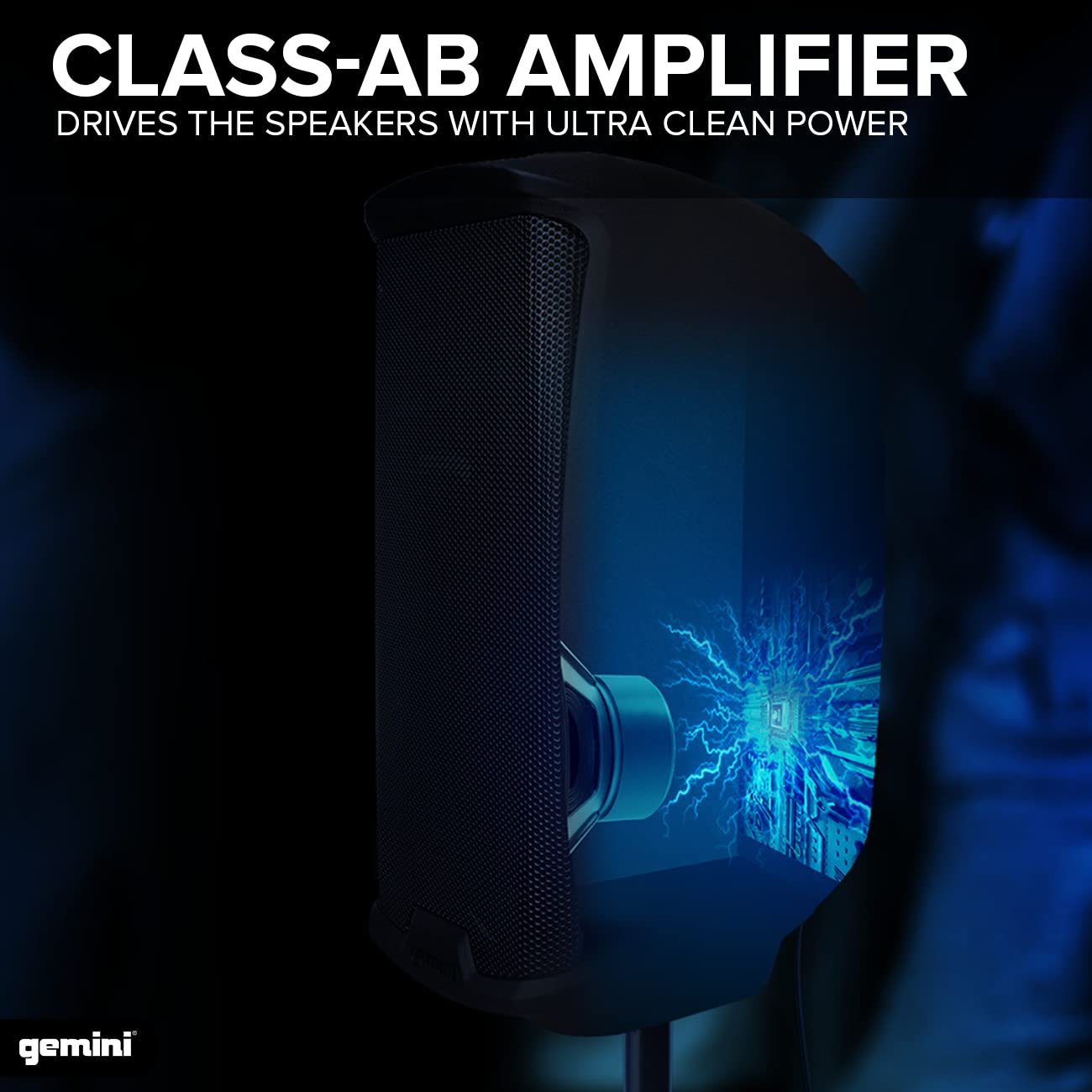 Gemini Sound AS-2112BT - Dynamic 1500W 12-inch Bluetooth Loudspeaker for DJs & Audio Enthusiasts - Perfect for Parties, Church & DJ Events, with Easy TWS Pairing, USB/SD Playback & Rugged Design