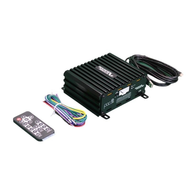 SOUND MAGUS C8-DSP 8 Channel Digital Sound Processor DSP BT Wireless Car Auto Stereo Amplifier 4-in 8-Out RCA Built-in Amp 50wrms Max x 4 @4ohm