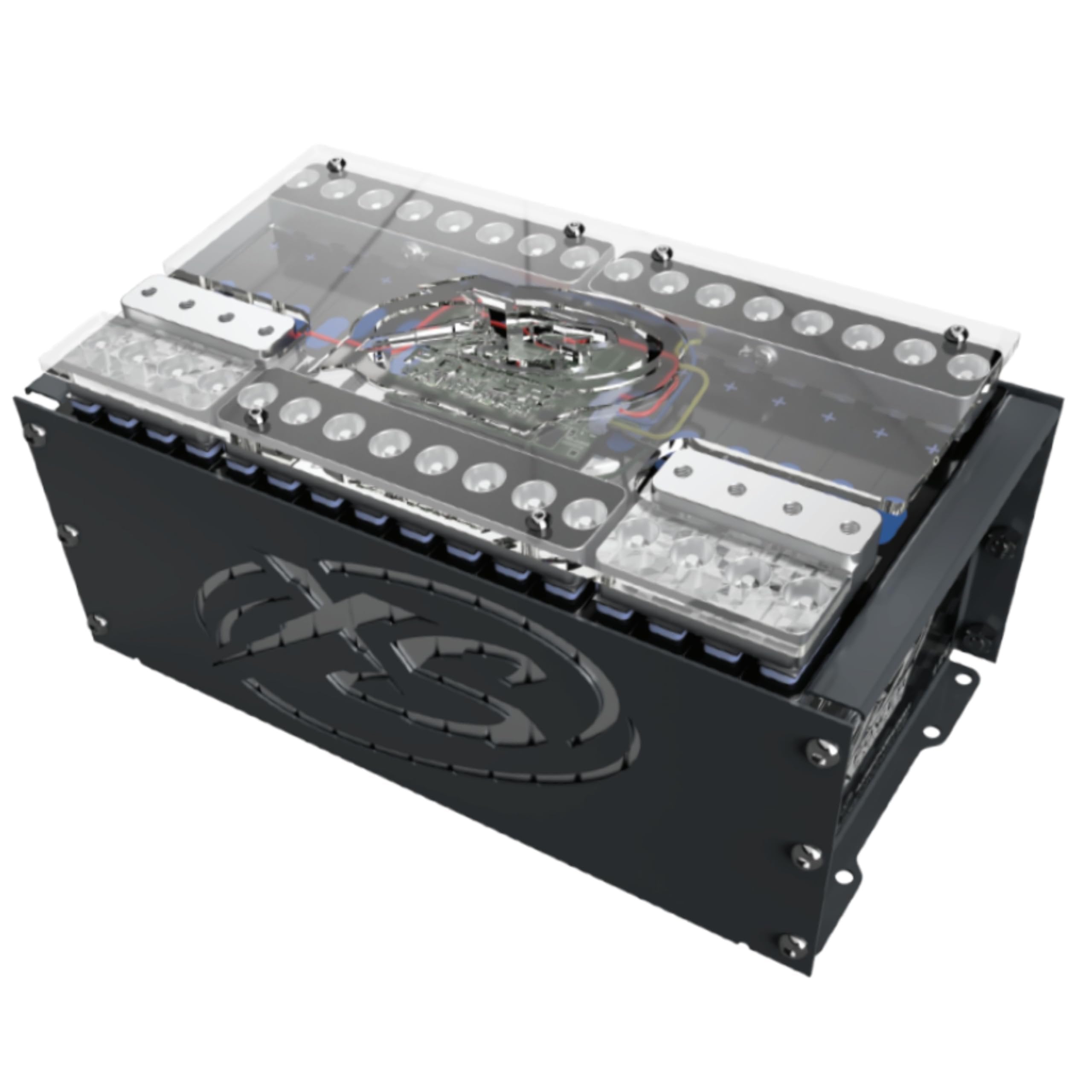 XS Power XMAX90-DIY 8300 Amp High-Performance 12V Lithium Battery for In-Car Audio Competition - 12 Volt 90Ah 20,000W LFP Powercell for Audio Systems - 25 lbs, Maintenance Free, Sealed Design