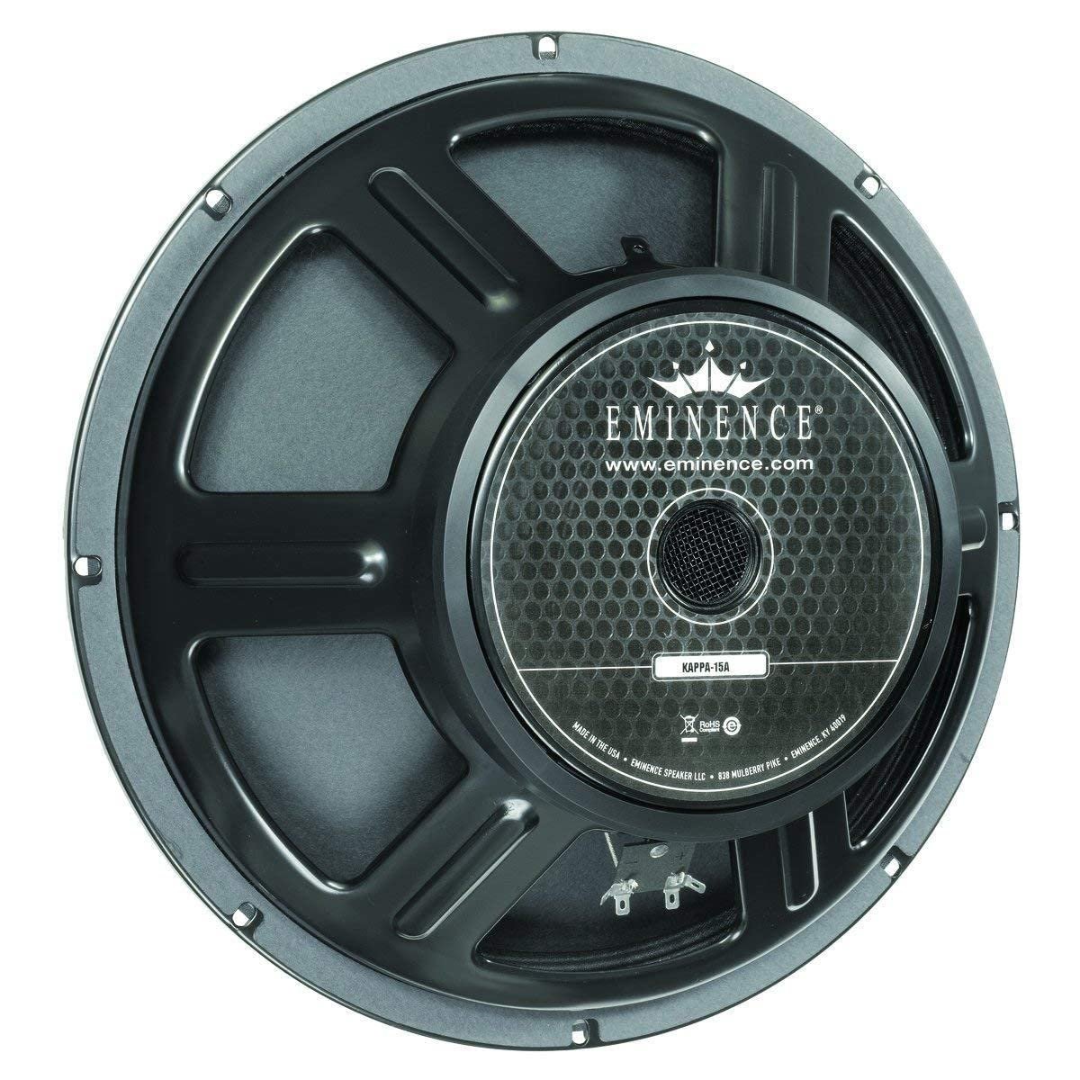 Eminence American Standard Kappa-15A 15" Pro Audio Speaker, 450 Watts at 8 Ohms