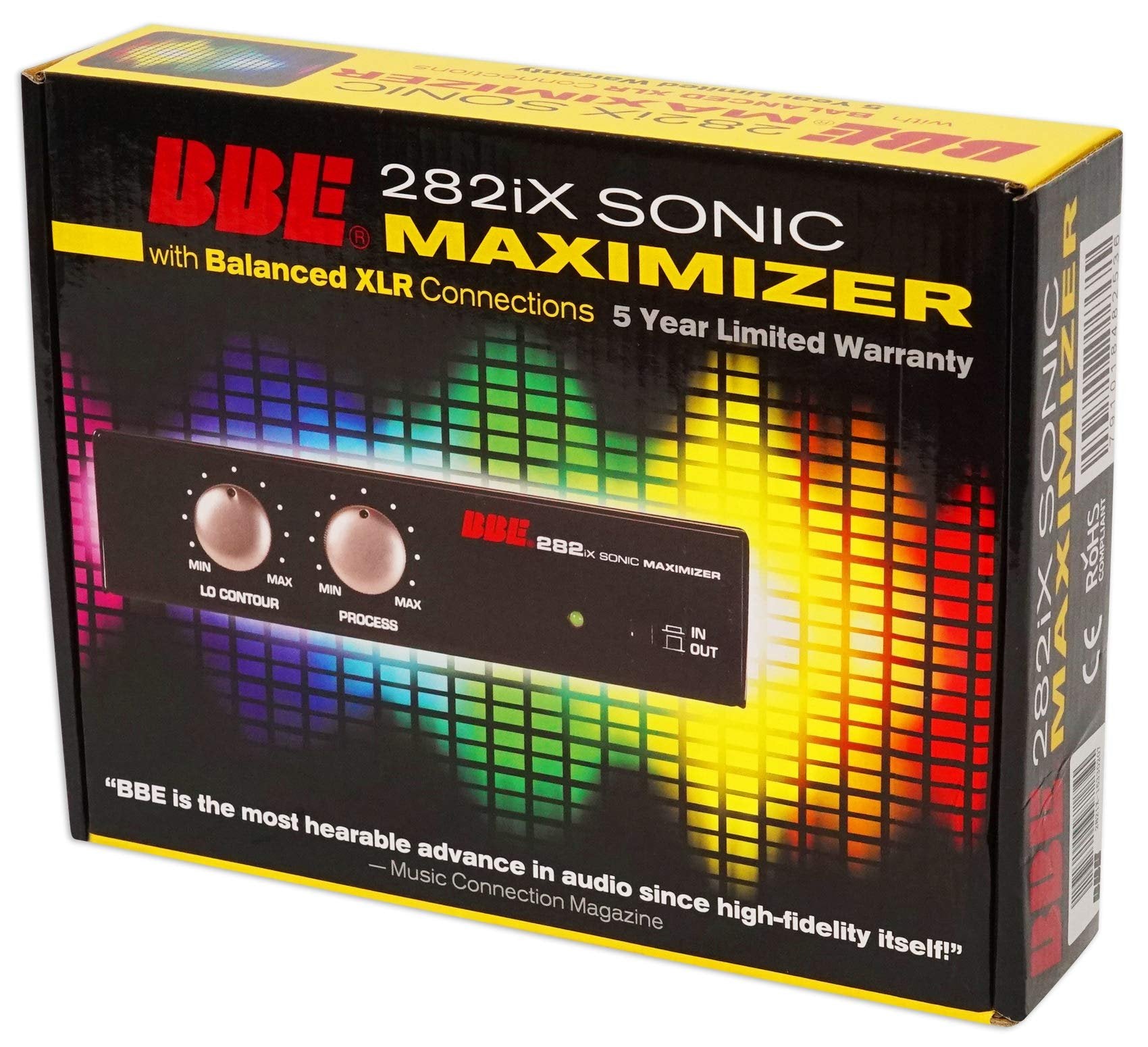 BBE 282iX Desktop Sonic Maximizer with Balanced 3-Pin XLR Connections