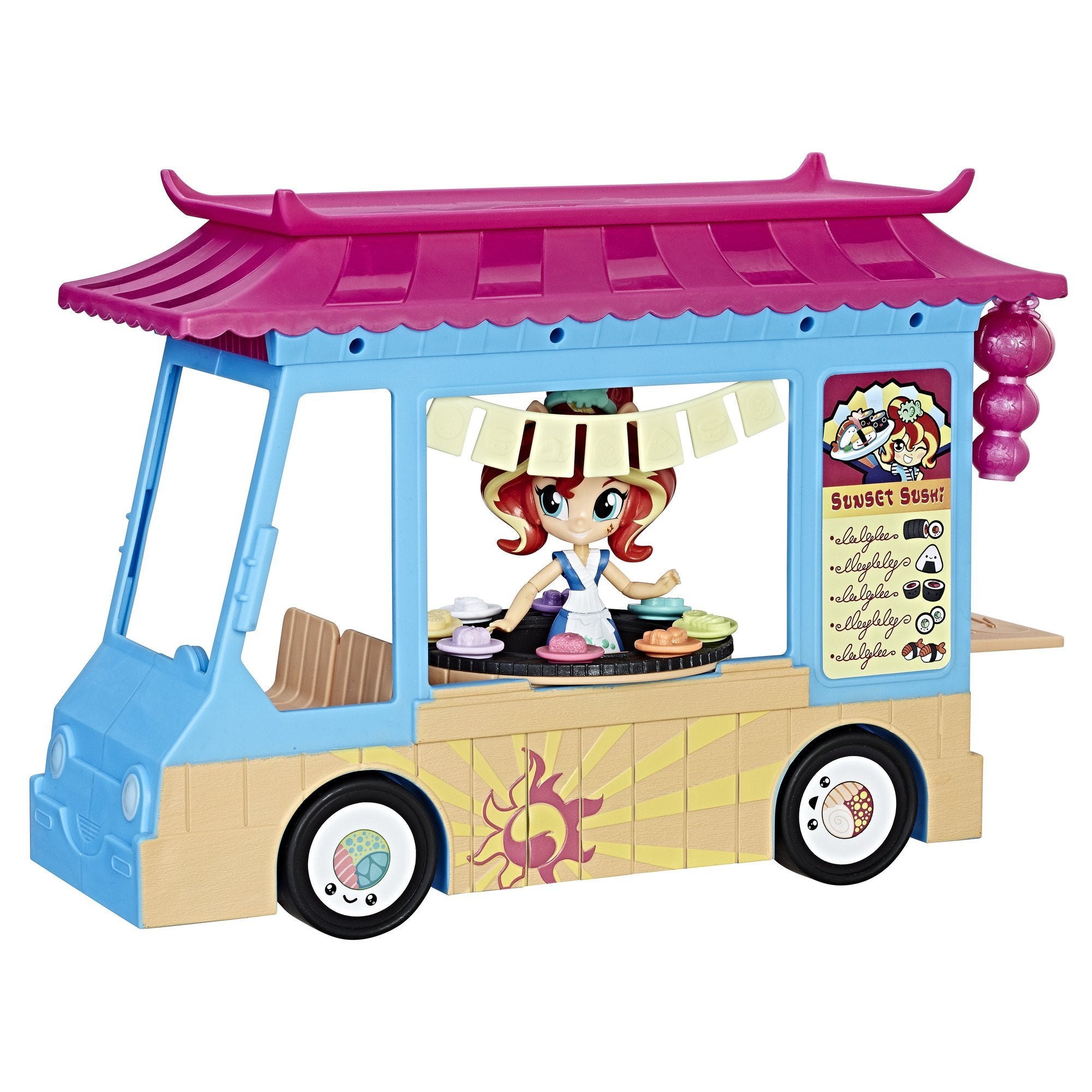 My Little Pony Eg Minis Sunset Shimmer Sushi Truck