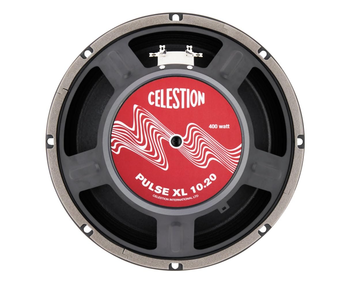 CELESTION T6654 Pulse XL 10.20 Bass Guitar 10-inch Steel Chassis Bass Guitar Speaker 400 Watts 8-Ohm Deep Bass with Maximum Clarity