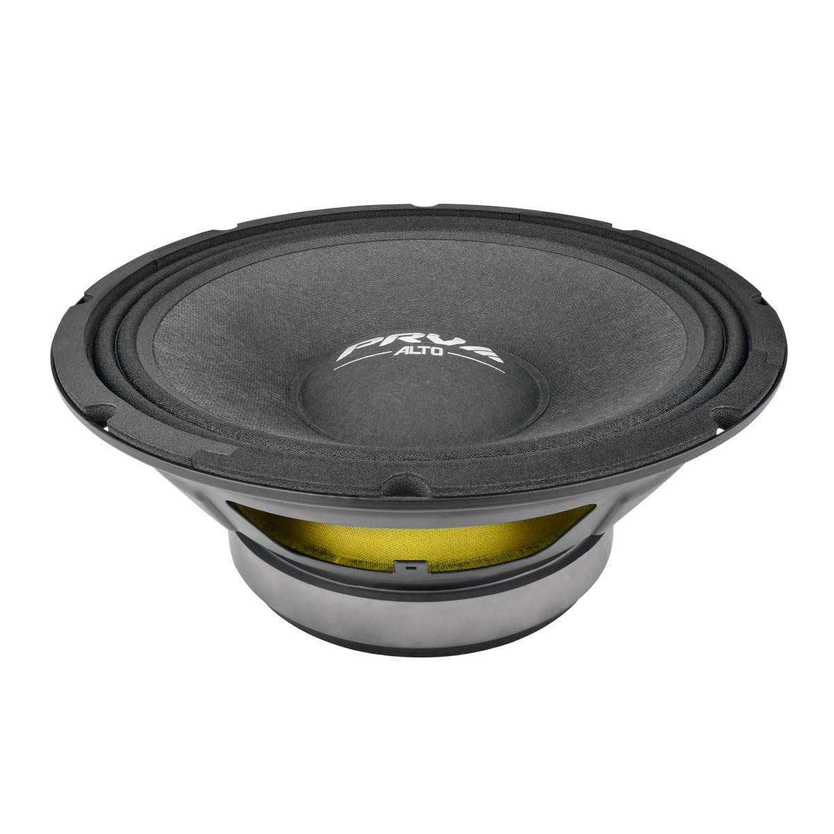 PRV AUDIO 10MR650A 10 Inch Midrange Speaker, 8 Ohm, 650 Watts, 97.5 db, 2.5 in Voice Coil Alto Series PRO Audio Mid Range Loudspeaker (Single)