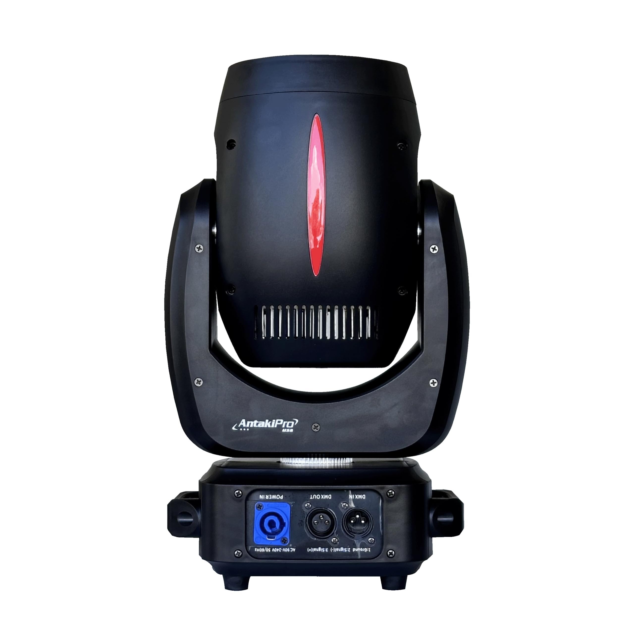 ANTAKIPRO AP-150MH 150-Watt LED Bee Eye Wash Moving Head Lightning System 4 pcs 40W RGBW 4in1 LEDs Beam Angle 3-45 Degrees Linear Auto Adjustment