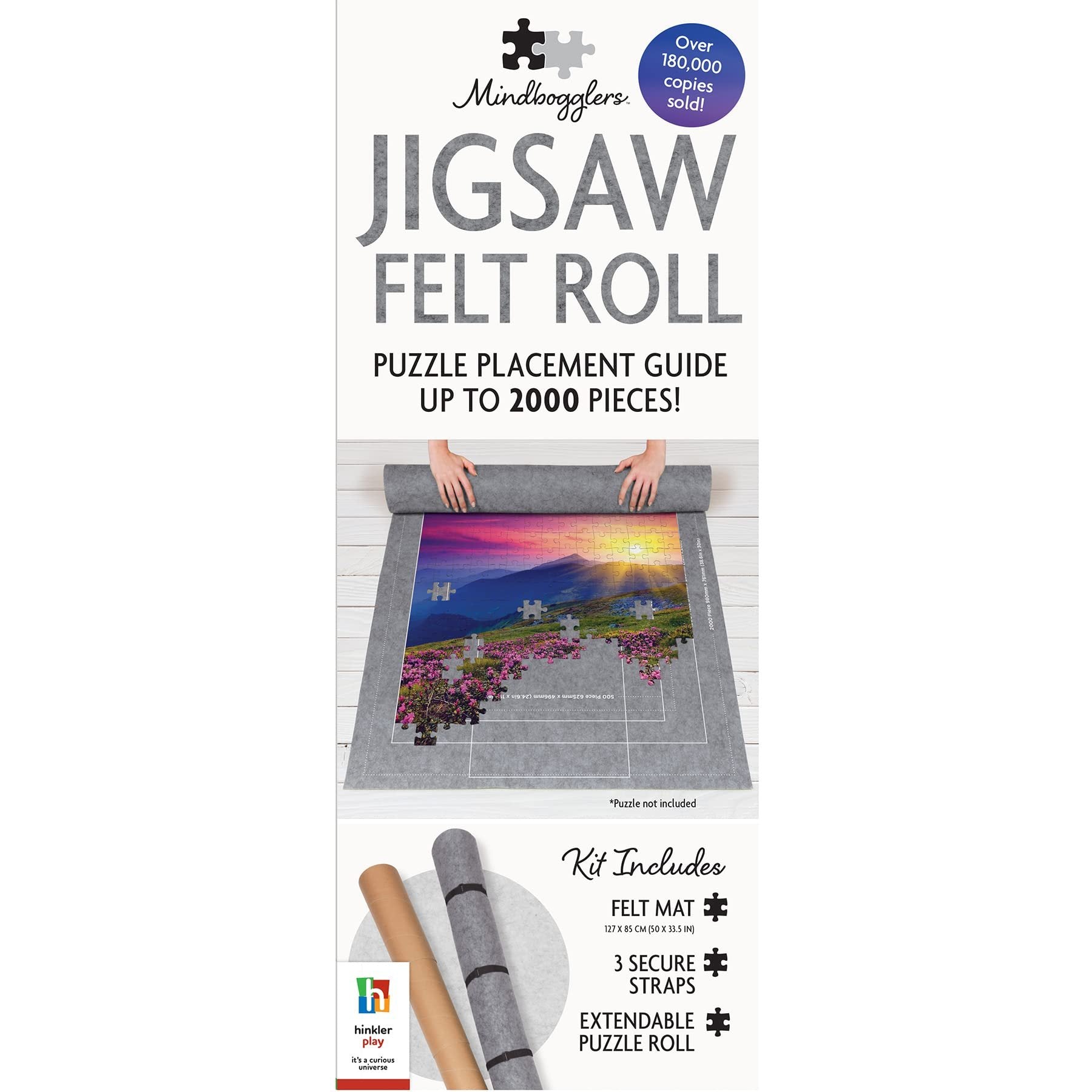 (New June) Mindbogglers Jigsaw Felt Roll 2021 Edition (unit 3)
