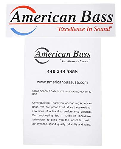 American Bass XFL-1544 15-inch XFL Subwoofer Woofer 1000 Watt RMS & 2000 Watt Max Dual Voice Coil 4 Ohm Voice Coils 200 Oz Magnet