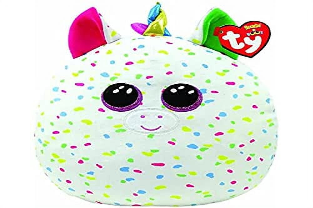 TY Squish-A-Boos Plush - HARMONIE the Unicorn (Medium Size - 14 inch)