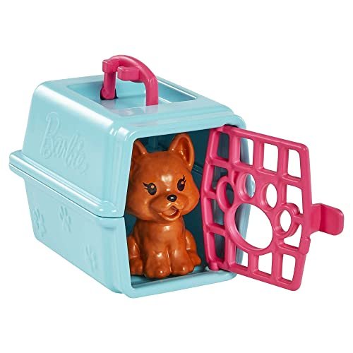 Barbie Doll & Playset with Accessories, Chelsea Can Be Pet Vet Set with Brunette Small Doll, 4 Animals & 18 Pieces