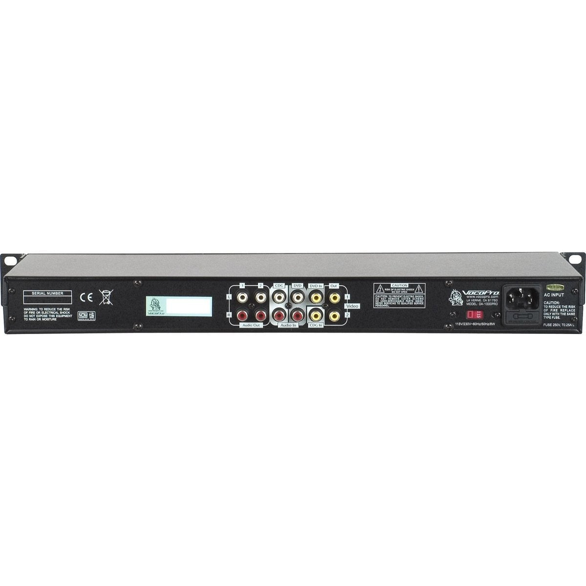 VocoPro DA-1000 Pro Professional 3 Mic Digital Echo Mixer
