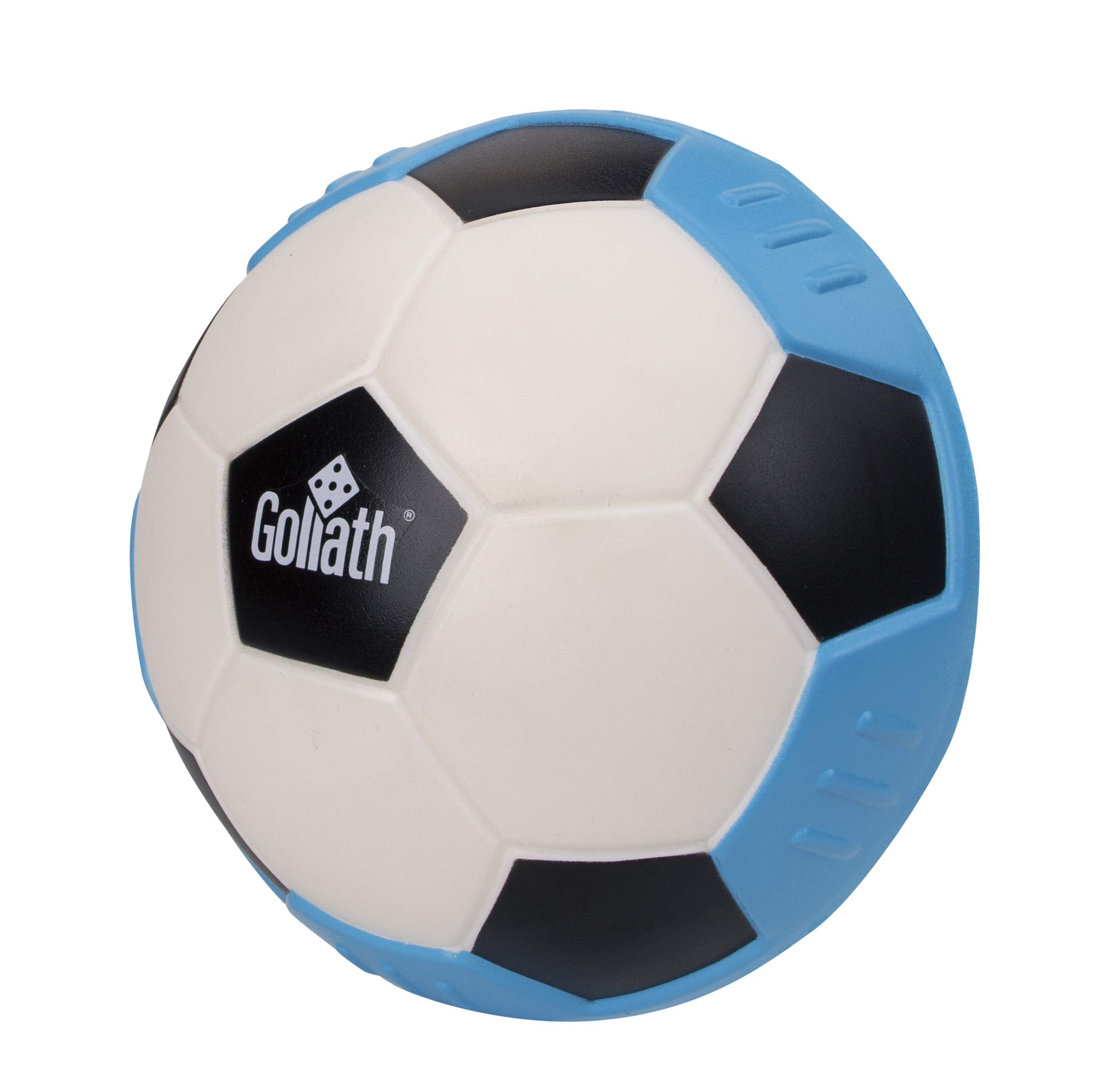 Goliath Sports Soccer Slider Soft Soccer Ball Shaped Foam Slider Effortlessly Glides Over Smooth Surfaces - for Indoor Game Play, Blue
