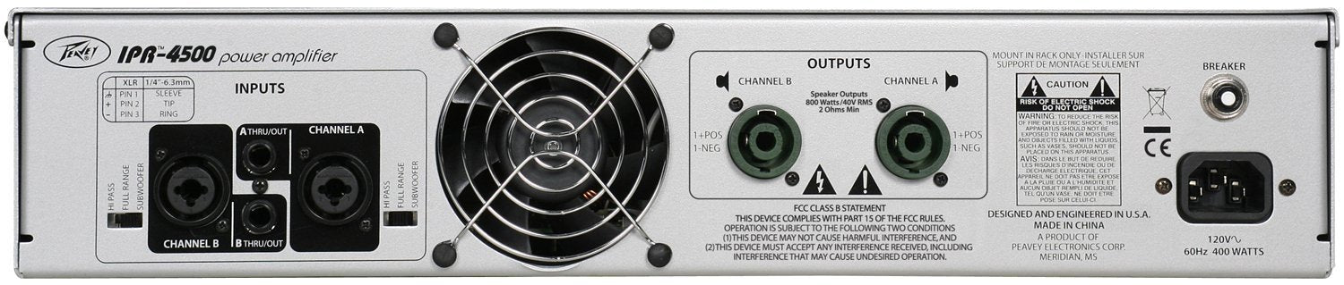 Peavey IPR 2 5000 Power Amplifier