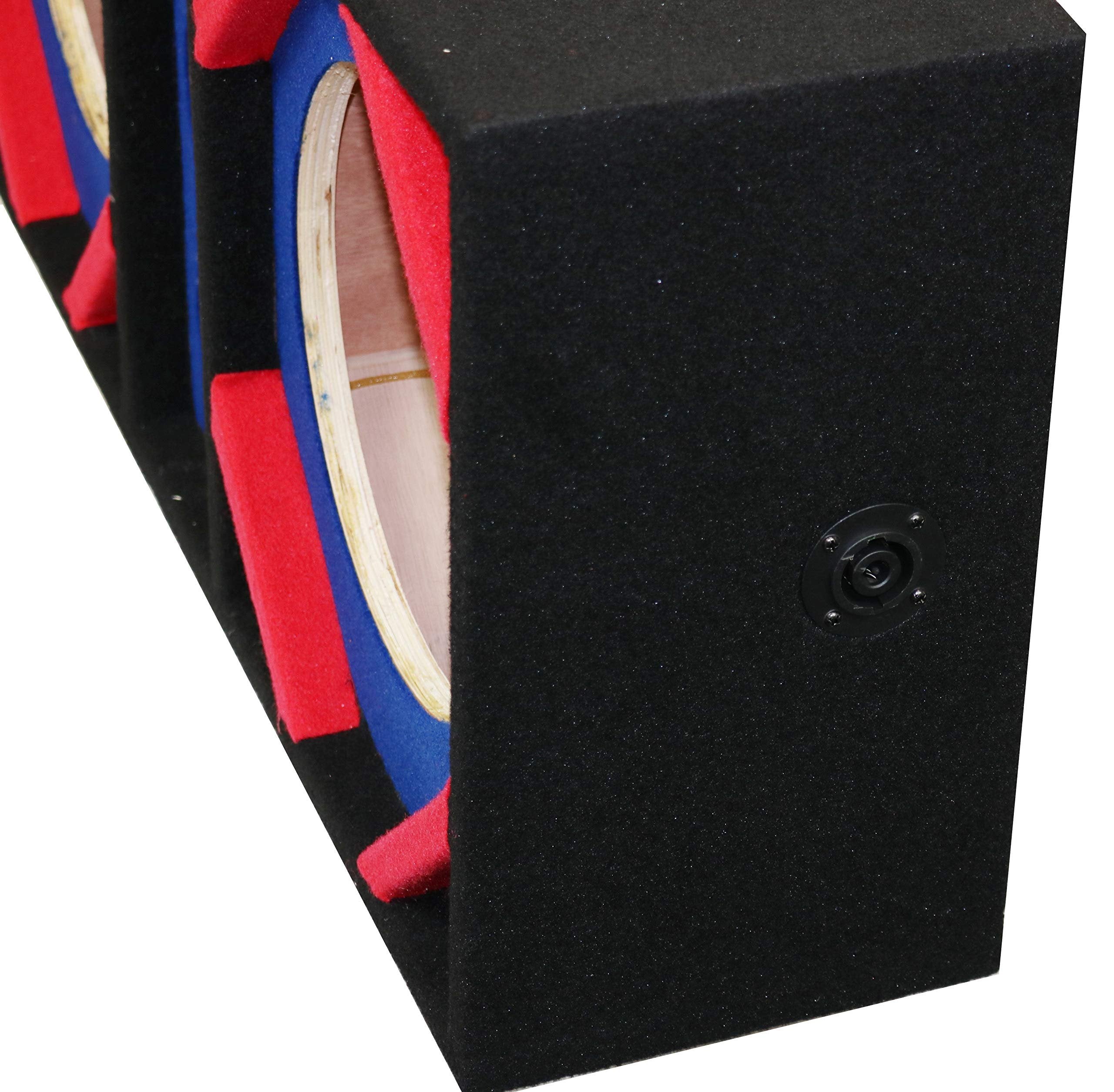 Deejay LED Two 10-in Woofers Plus Three Tweeters BL