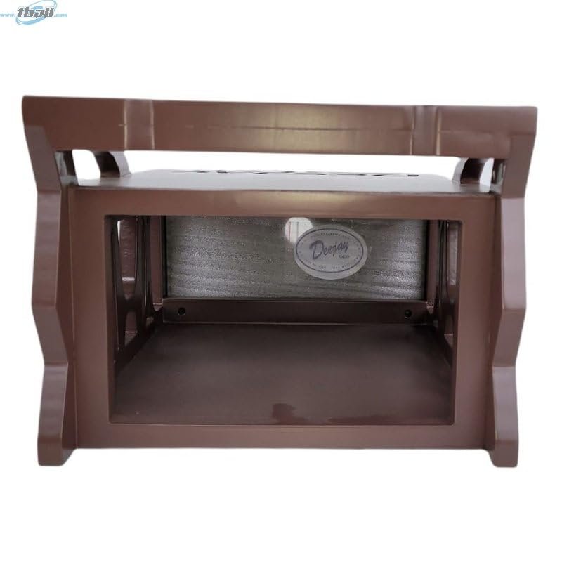 DEEJAY LED TBH1D3EQBNHONDA DJL One Din Two EQ Brown Paint Honda Stylish Wooden Controller Case for Mobile Competitions