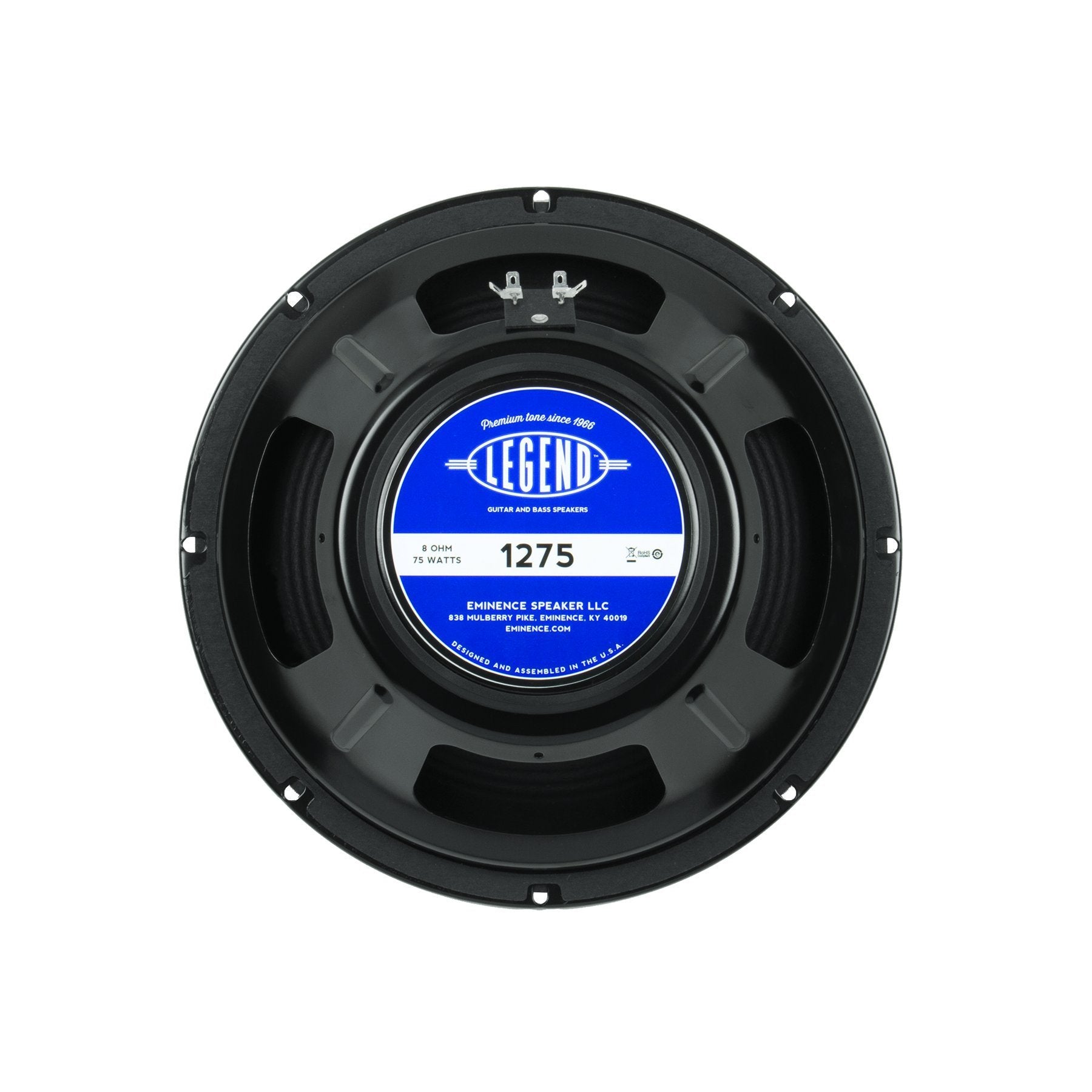 Eminence Legend 1275 12" Guitar Speaker, 75 Watts at 8 Ohms