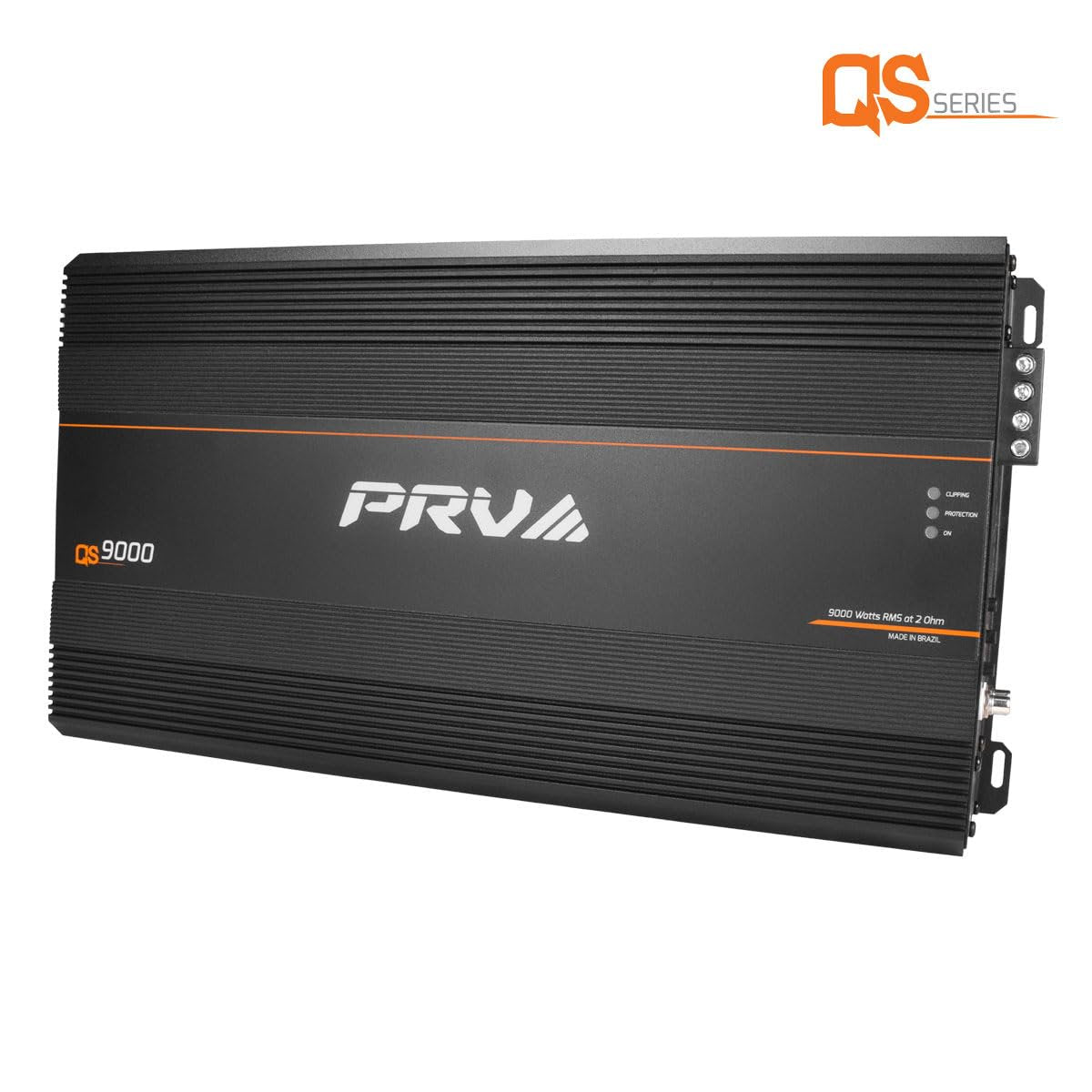 PRV Audio QS9000.2 QS Series Full Range Amplifier Compact 1 Channel Pro Loudspeakers Car Audio Amp 9000 Watts RMS at 2 Ohm