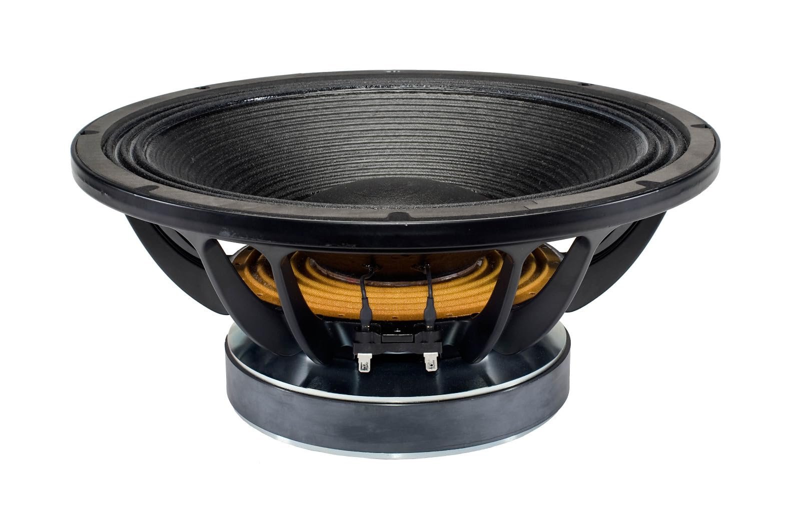 B&C Speakers 15TBW100-4 15-inch Professional Woofer 1500 Watts Rms 3000 Watts Peak 4 Ohms Ventilated Voice Coil Gap Subwoofer Motorcycle Car Pro Audio Sound Speaker - ALT15TBW1004M