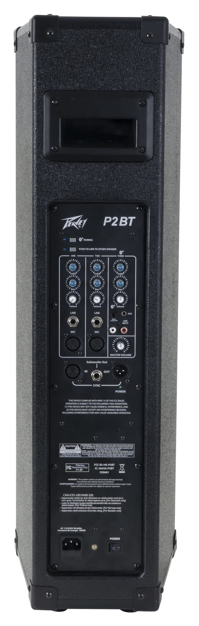 Peavey P2 BT™ All-in-One Portable PA System