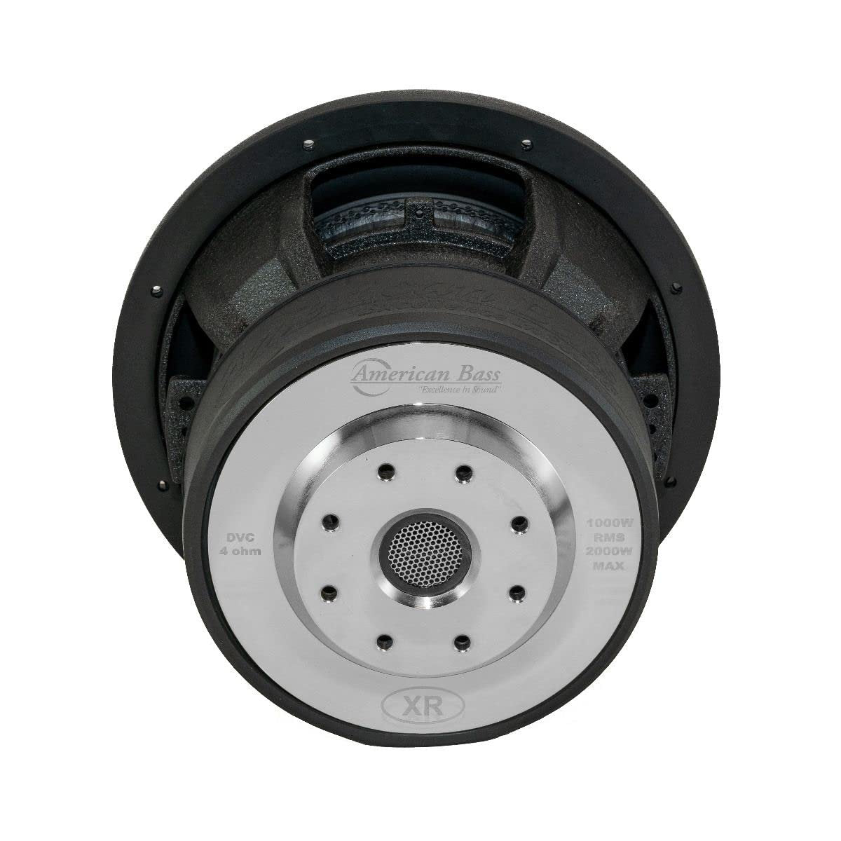 American Bass XD-1044 XD 10-inch Subwoofer 450 Watt RMS / 900 Watt Max Dual Voice Coil 4 Ohm Voice Coils 125 Oz Magnet