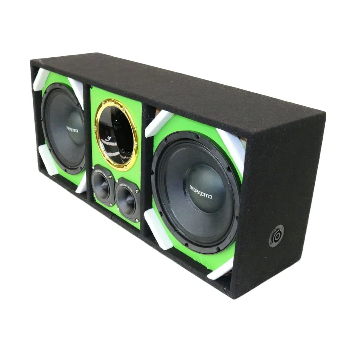 DEEJAY LED TBH10GREEN DEEJAYLED 2 10" Despacito Horn 2 TW Braz