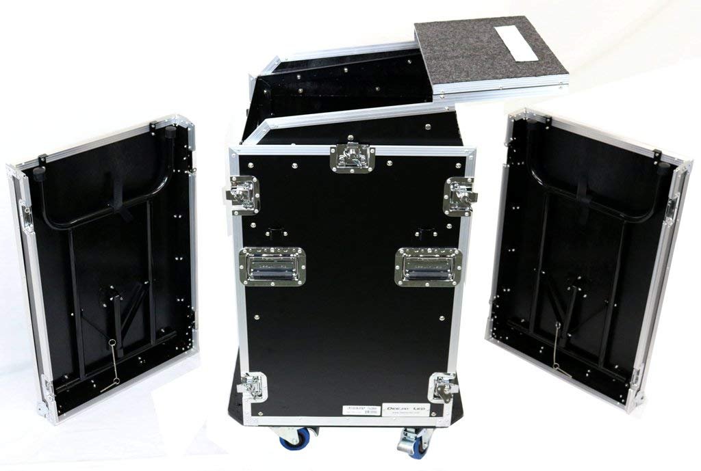 DEEJAY LED DEEJAYLED 11U Slant Mixer Rack 16U VER (TBH11M16UCT2LT)
