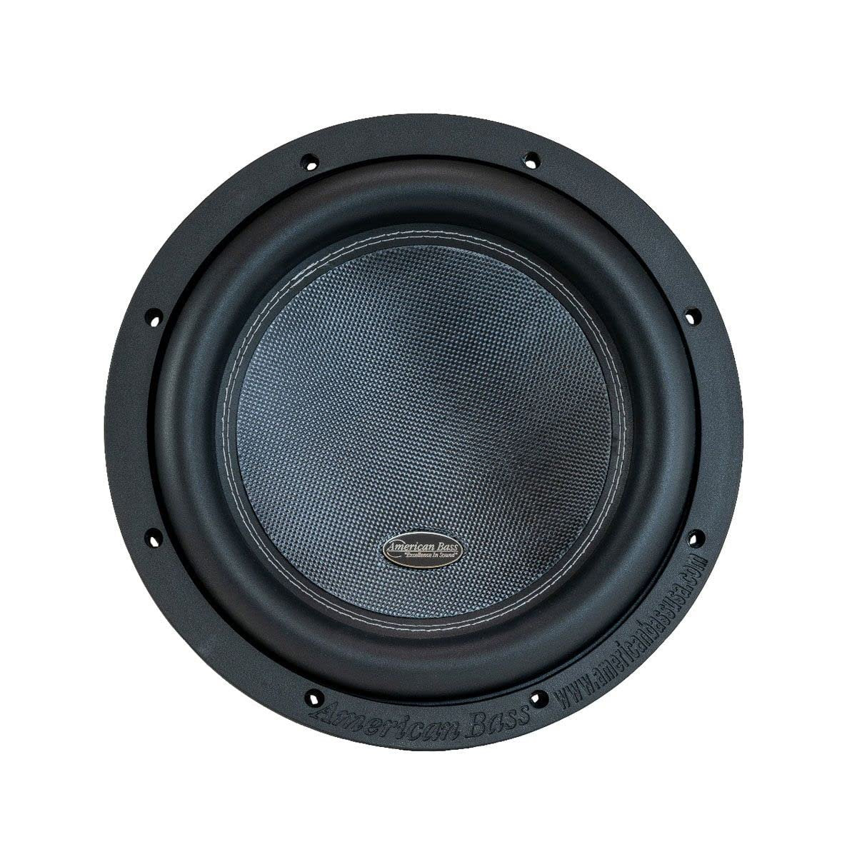 American Bass XD-1044 XD 10-inch Subwoofer 450 Watt RMS / 900 Watt Max Dual Voice Coil 4 Ohm Voice Coils 125 Oz Magnet