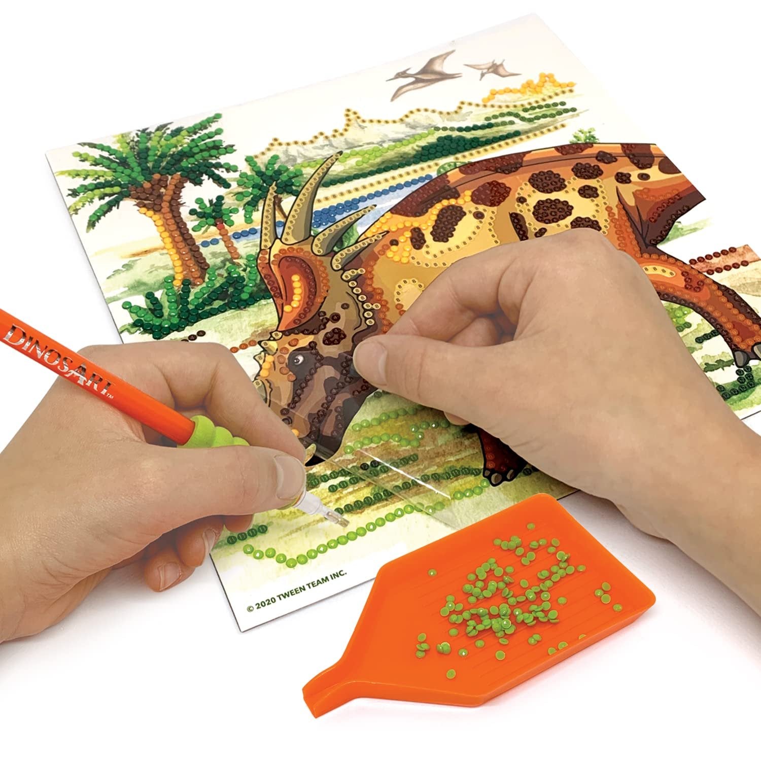 Dinos Art DA15051 DinosArt Dazzle-by-Number