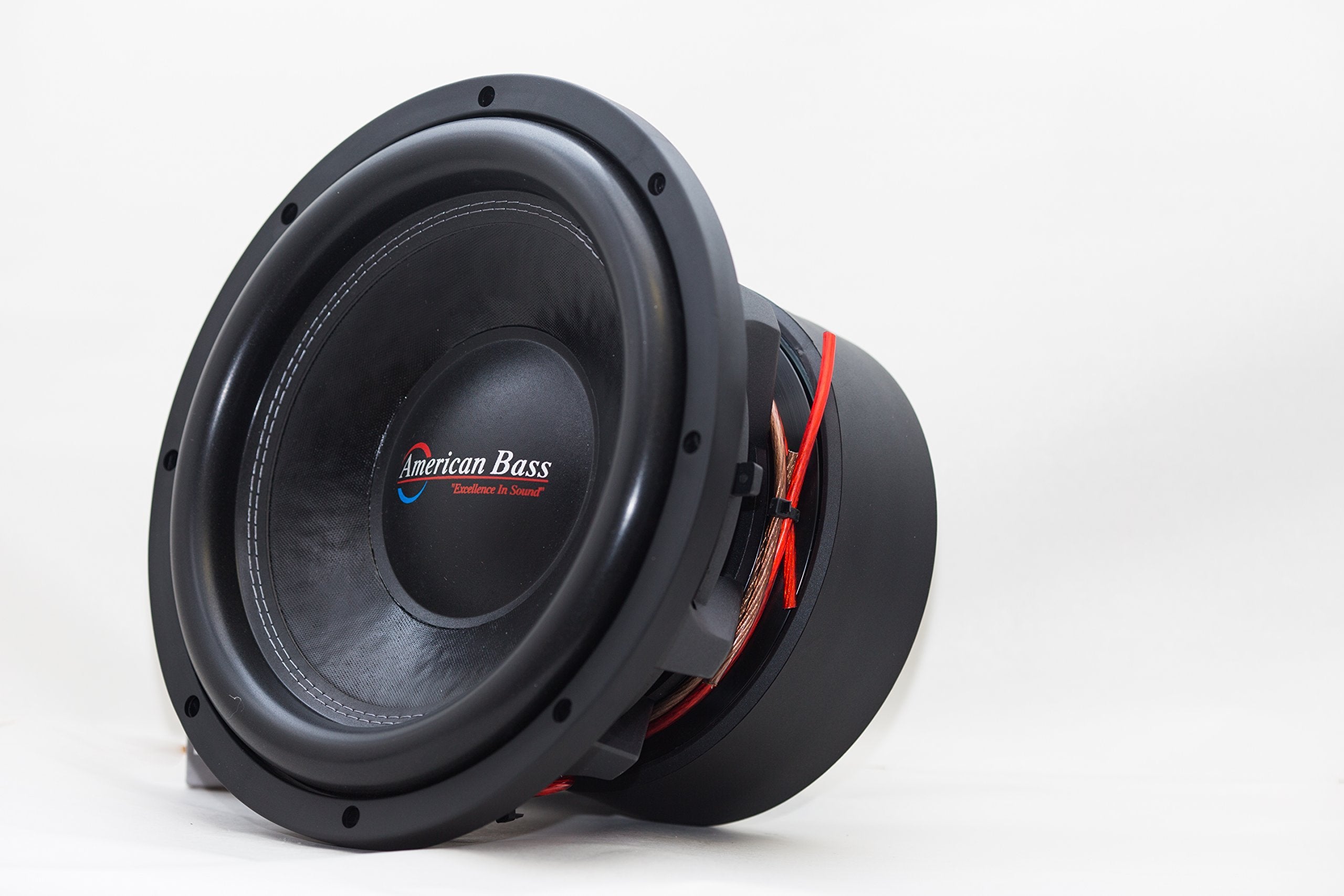 American Bass XD-1044 XD 10-inch Subwoofer 450 Watt RMS / 900 Watt Max Dual Voice Coil 4 Ohm Voice Coils 125 Oz Magnet