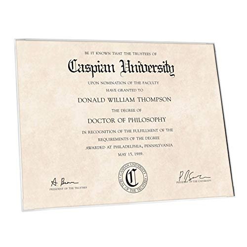 MCS Format Document Frame, Diploma and Certificate Frame, White, 8.5 x 11, 6-Pack