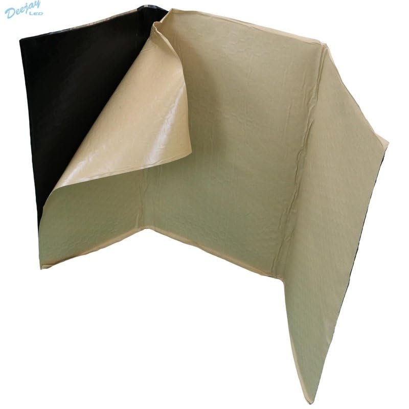 Deejay LED TBHRKX36T DJL 9 Sheets Noise Kill Damping 18x32x.67 DJ Pro Car Audio Insulation to Improve Sound Quality