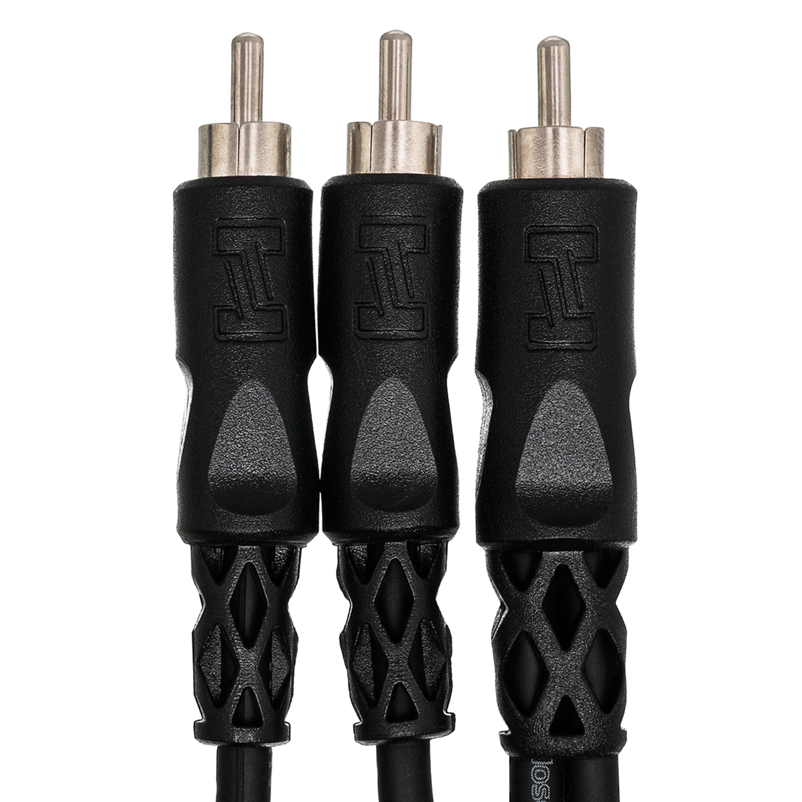 Hosa CYA-103 Y Cable - RCA Male to Dual RCA Male - 3 foot