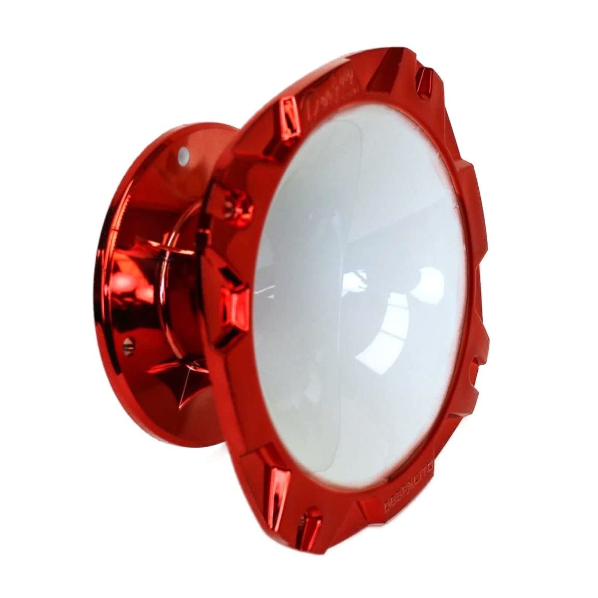 DEEJAY LED TBH2INSHORTWHRED DJL Short 2" Bolt ON Horn White RED