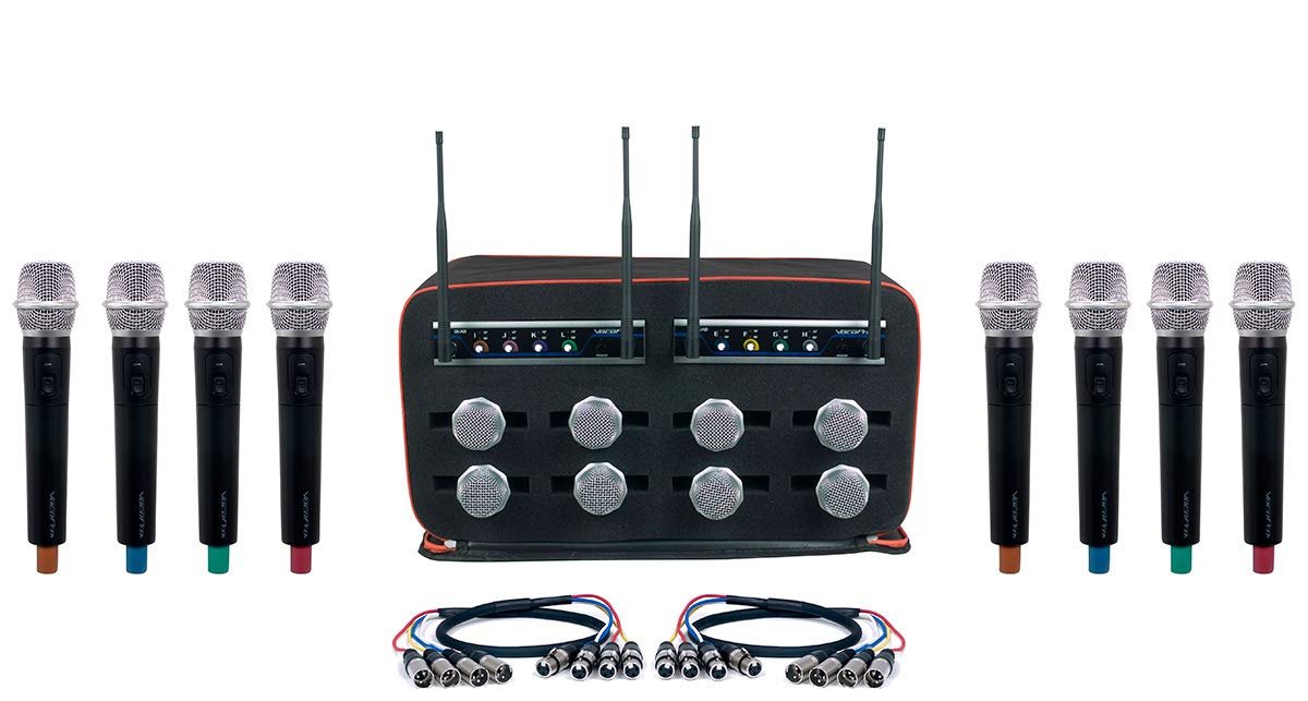 VocoPro MIB-QUAD-8H - 8 Channel Wireless Handhel