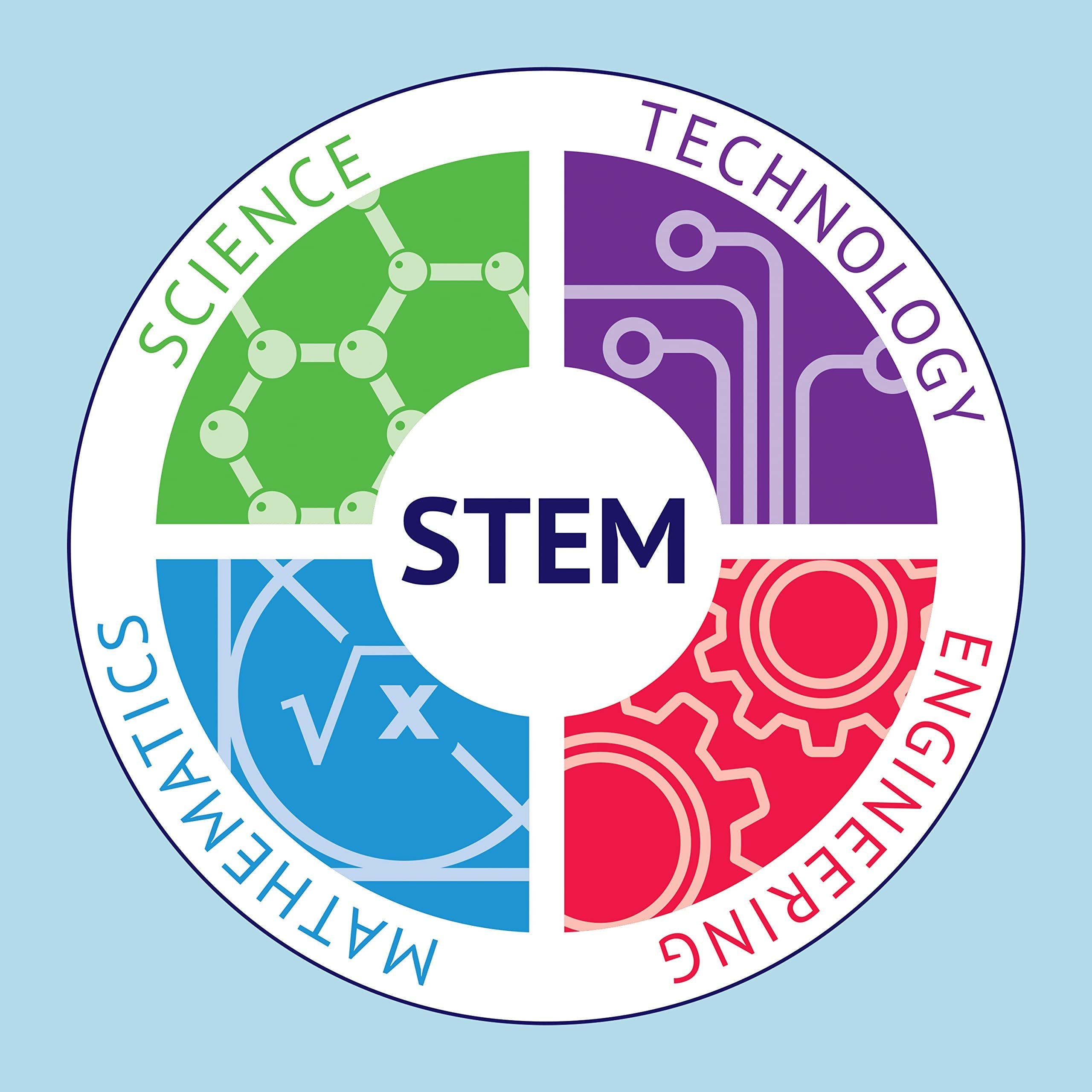 Curious Universe - Radical Robotics Science Kit - 50 Science Experiments with 95 Piece Kit - DIY Science and Robotics for Kids - Build Rocket Car - Create Robot - STEM Skills for Kids Aged 8 to 14