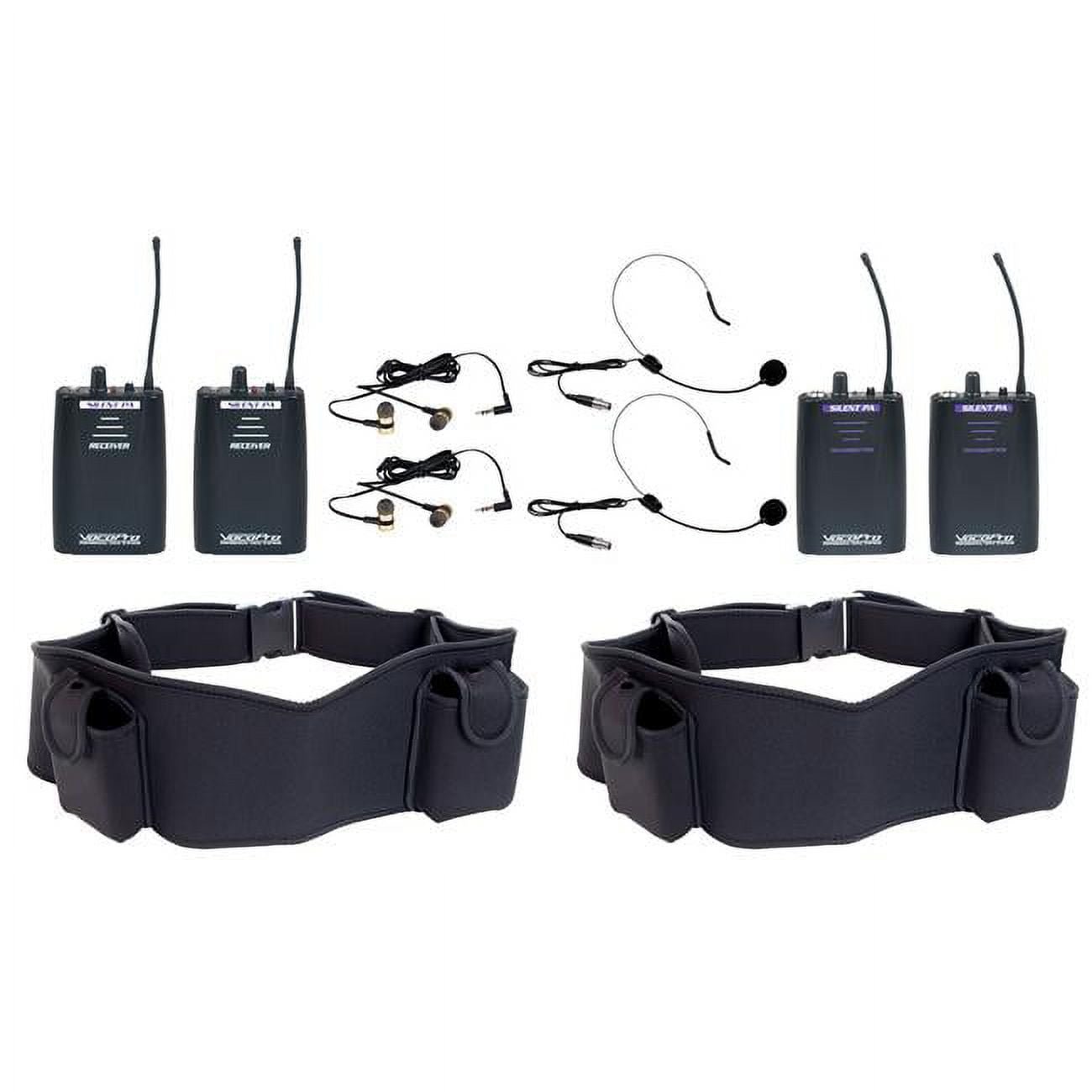 VocoPro CHAT Two-Person Full-Duplex Intercom System, 902-927.2mHz