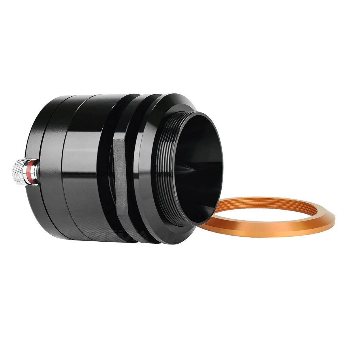 PRV AUDIO TW400Ti-Nd-4 Super Bullet Tweeter 120 Watts Max Power 4 Ohm Titanium Diaphragm 1 Inch Voice Coil 60 Watts RMS Neodymium Pro Audio High Frequency Driver (Single)