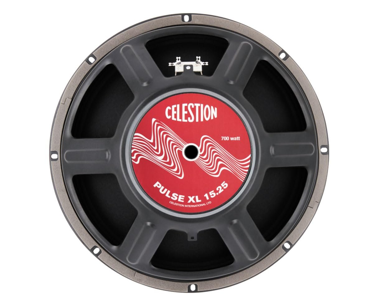 CELESTION T6660 Pulse XL 15.25 Bass Guitar 15-inch Driver Steel-Chassis Guitar Speaker 700 Watt 8-Ohm Defined Midrange Smooth Treble Response