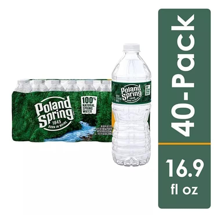 Generic PolandSprings Natural Water 16.9 oz. 40 pk 48 Cases (1 Pallet)