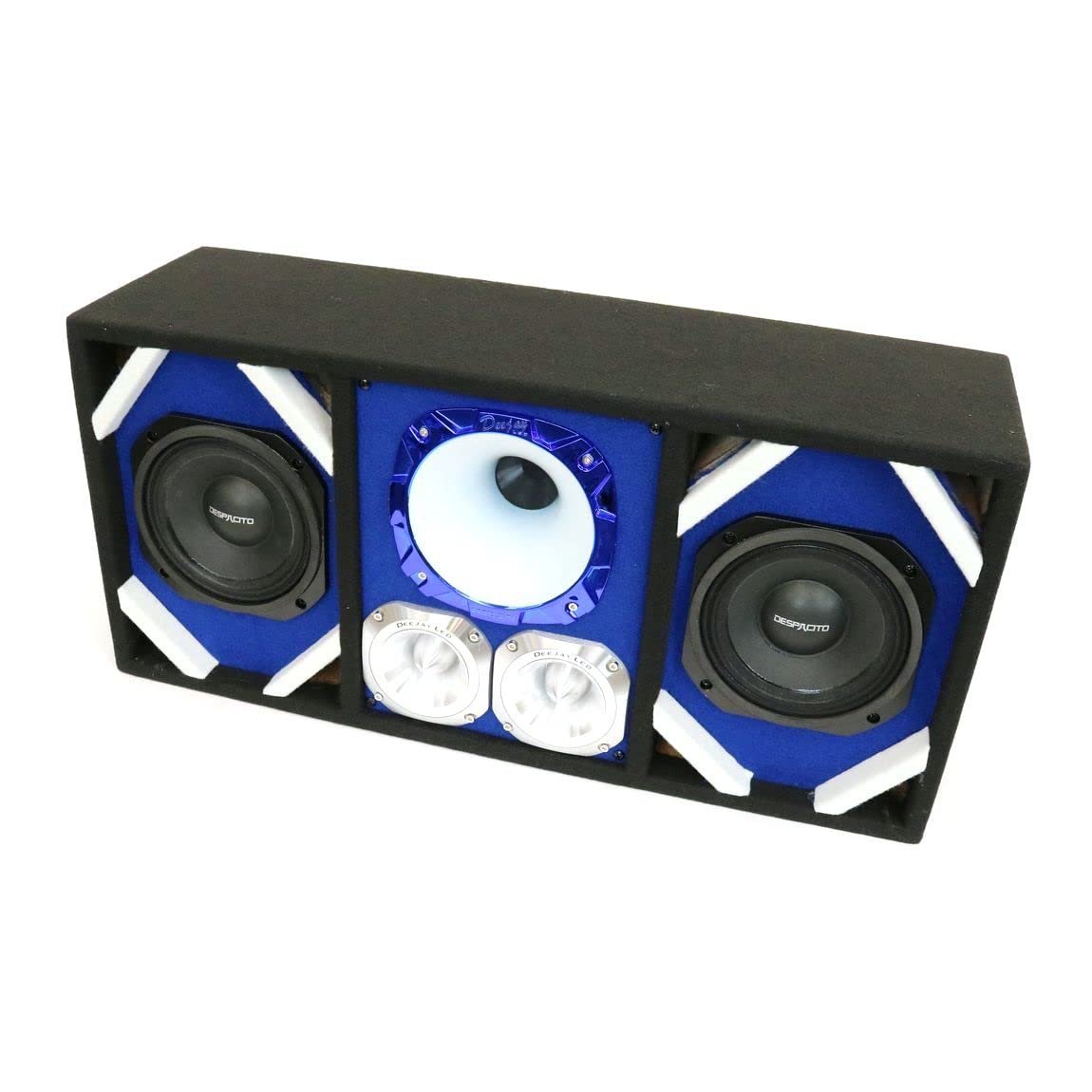 DEEJAY LED TBH6BLUE DEEJAYLED 2 6" Despacito Horn 2 TW Brazi